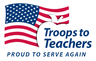 Troops to Teachers Logo